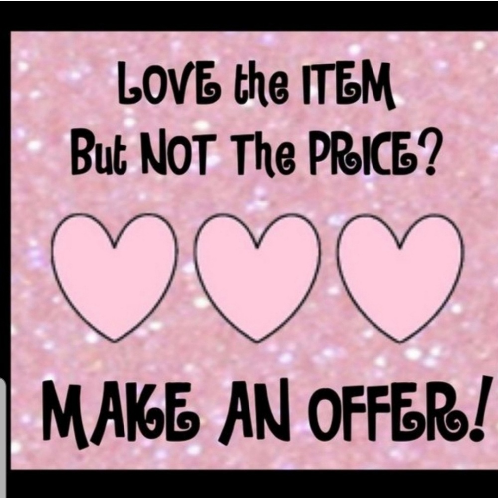 Make an offer! Happy to negotiate!